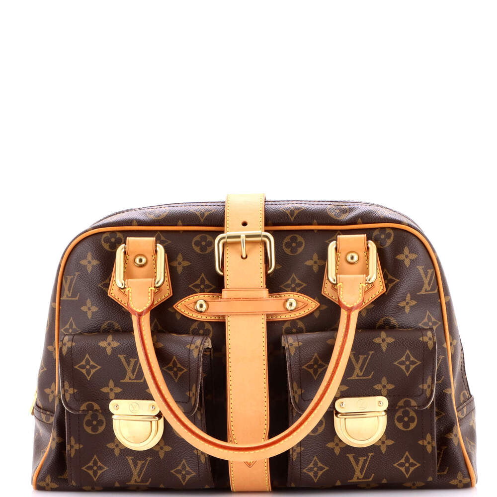 Louis Vuitton GM Manhattan Handbag Monogram Canvas